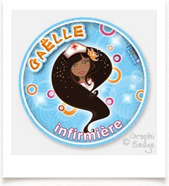 badge infirmiere