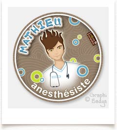badge anesth�siste
