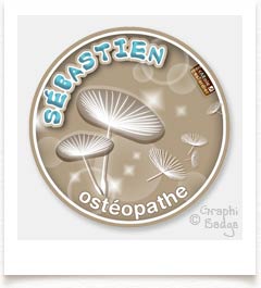 badge ost�opathe