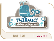 badge baleine bleue