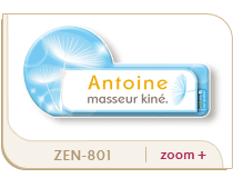 badge nature zen pissenlit